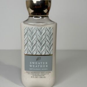Bath & Body Works Sweater Weather Body Lotion